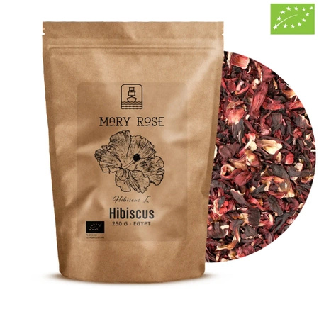 Mary Rose - Hibiscus økologisk (blomsterblade) 250g