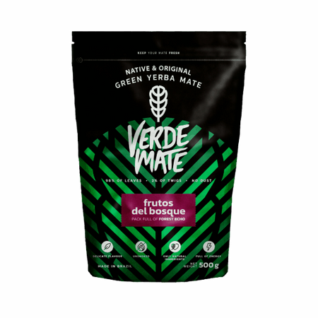 Yerba Verde Mate Grøn Frutos del Bosque 0,5kg