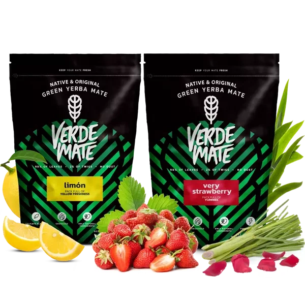 Yerba Verde Mate Limon Meget jordbærfrugtagtig 1 kg