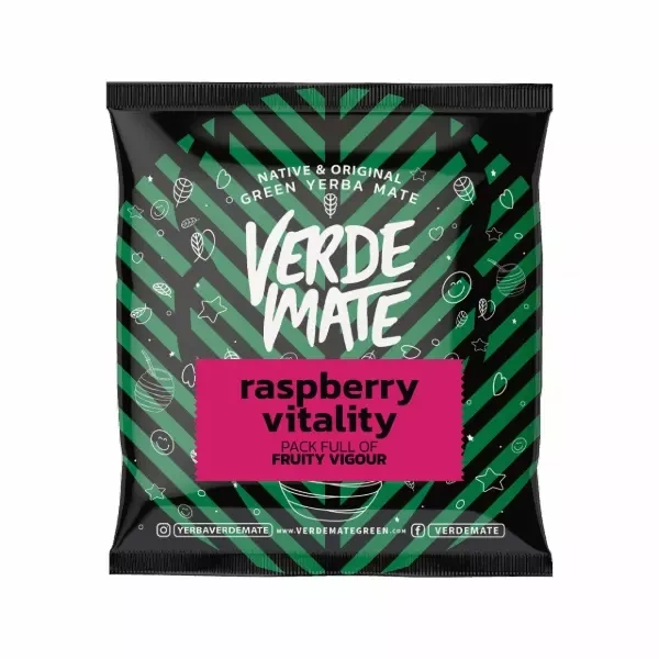 Verde Mate Green Raspberry Vitality 50g