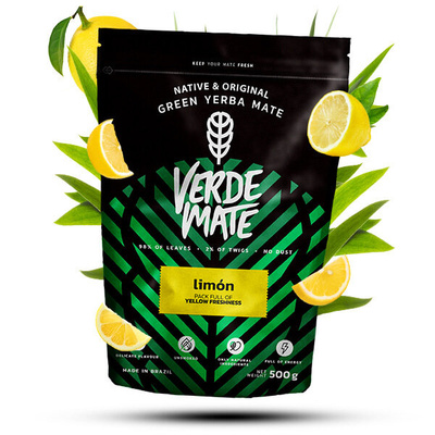 Yerba Verde Mate Grøn Limon 0,5kg