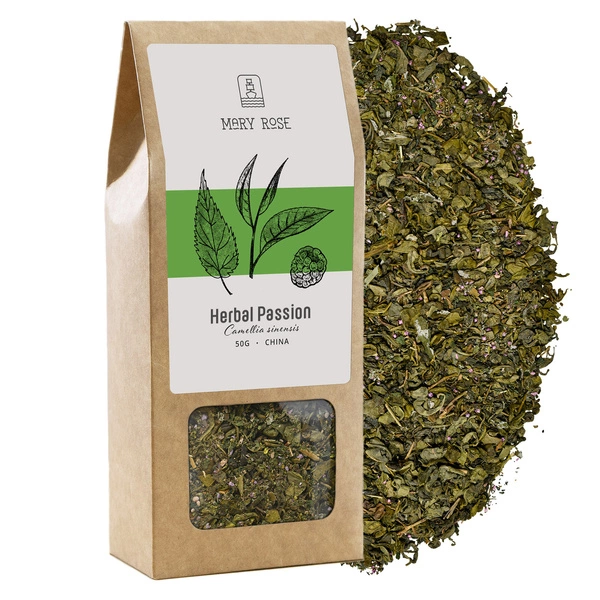 Mary Rose - Grøn te Herbal Passion - 50 g