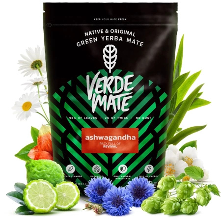 Verde Mate Grøn Ashwagandha 0,5 kg