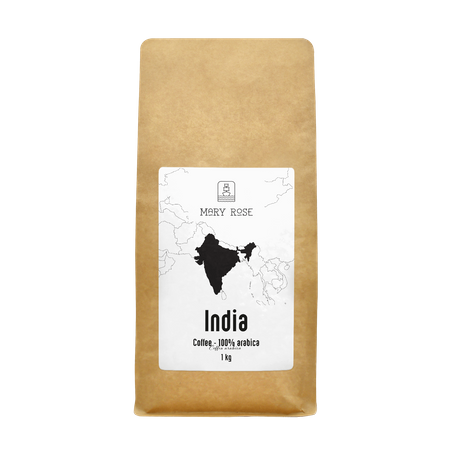 Mary Rose - hel bønnekaffe Indien Karnataka premium 1kg