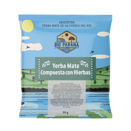 Yerba Mate Rio Parana startsæt tilbehør