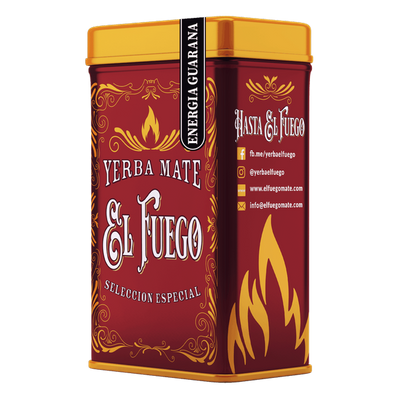 Yerbera - dåse + El Fuego Energia Guarana 0,5 kg 