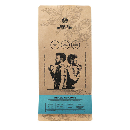 Coffee Broastery - Helbønnekaffe Brazil Guaxupe Premium 400g