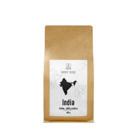 Mary Rose - hel bønnekaffe Indien Karnataka premium 400g