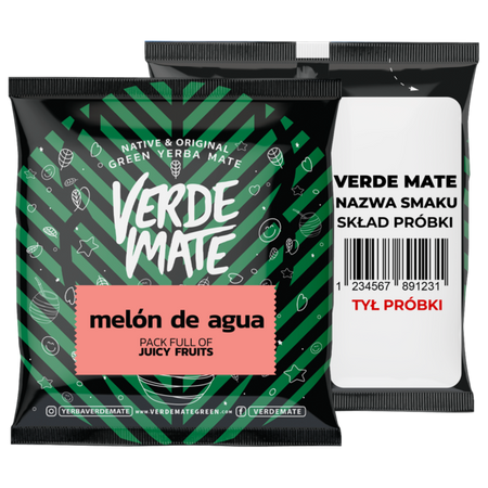 Yerba Verde Mate Grøn Melon de Agua 50g