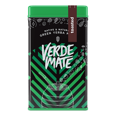 Yerbera - Dåse + Verde Mate Grøn Ristet Prażona 0,5 kg 