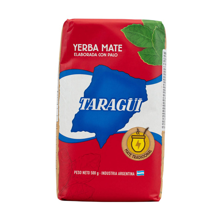 Taragui Elaborada Con Palo Tradicional 0,5 kg