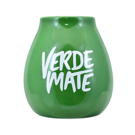 Mate-kop i keramik grøn - Verde Mate - 350 ml