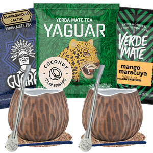 Yerba Mate Sæt til to