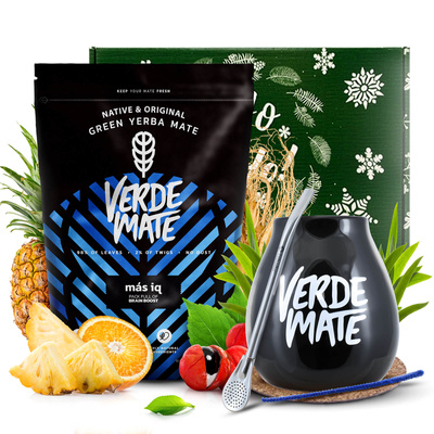 Gavesæt Yerba Mate Verde Mate Mas IQ 0,5kg